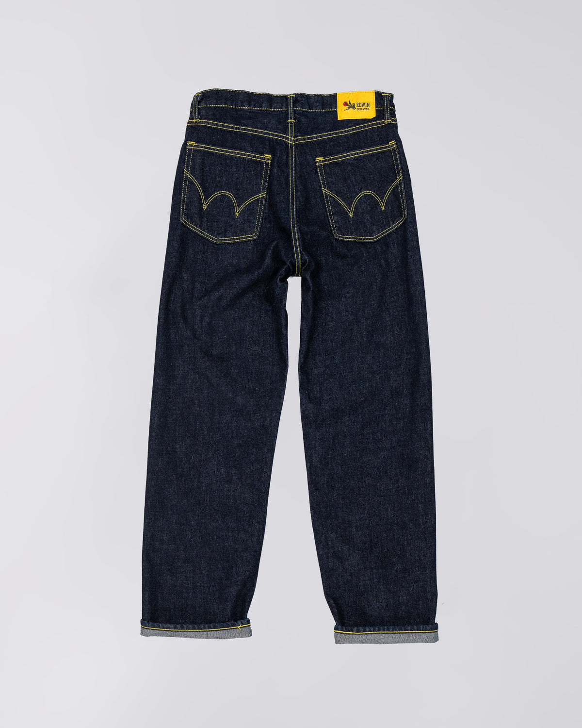 SPIEWAK x EDWIN Loose Jeans – Kaihara Dark Pure Indigo Rainbow Selvage
