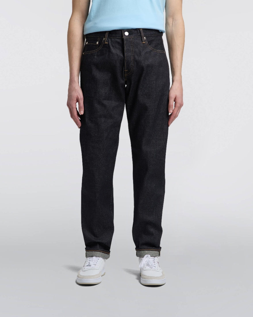 REGULAR TAPERED JEANS – Kaihara Dark Pure Indigo Rainbow Selvage 13.5 oz