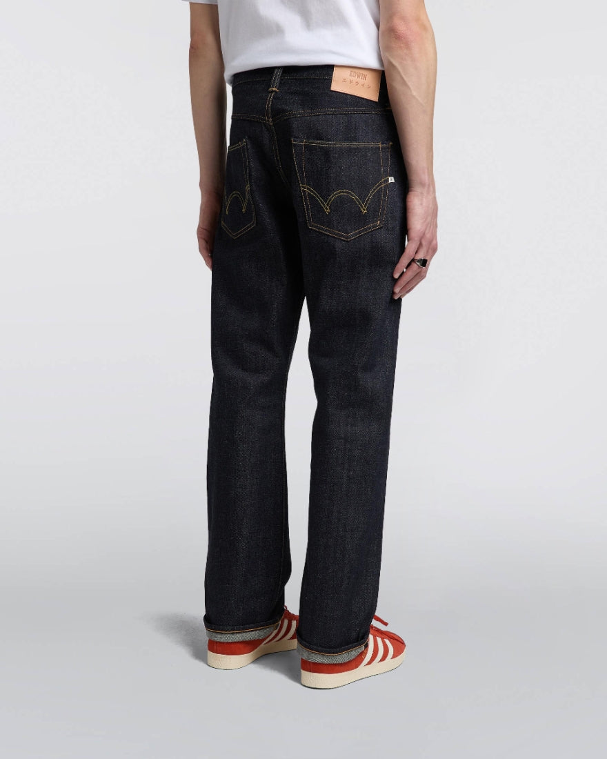 EDWIN ED-47 – Red Listed Selvage Denim 14 oz – Blue Unwashed