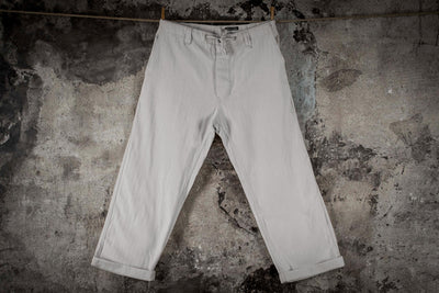 "LE NERVI" HBT Naturel – French Workwear Trousers