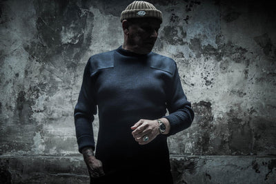 THE INDIGO COMMANDO SWEATER