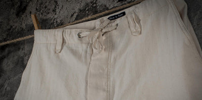 "LE NERVI" HBT Naturel – French Workwear Trousers