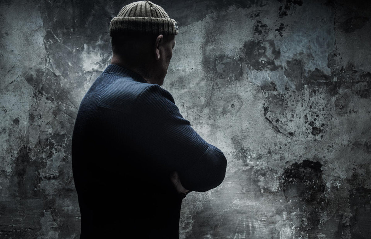 THE INDIGO COMMANDO SWEATER