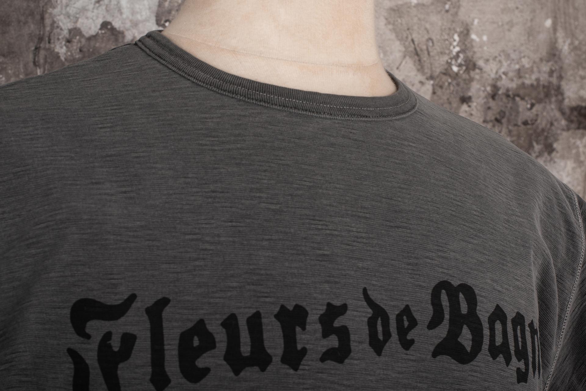LE TRICOT FLEURS DE BAGNE "Fatalitas" Old Black