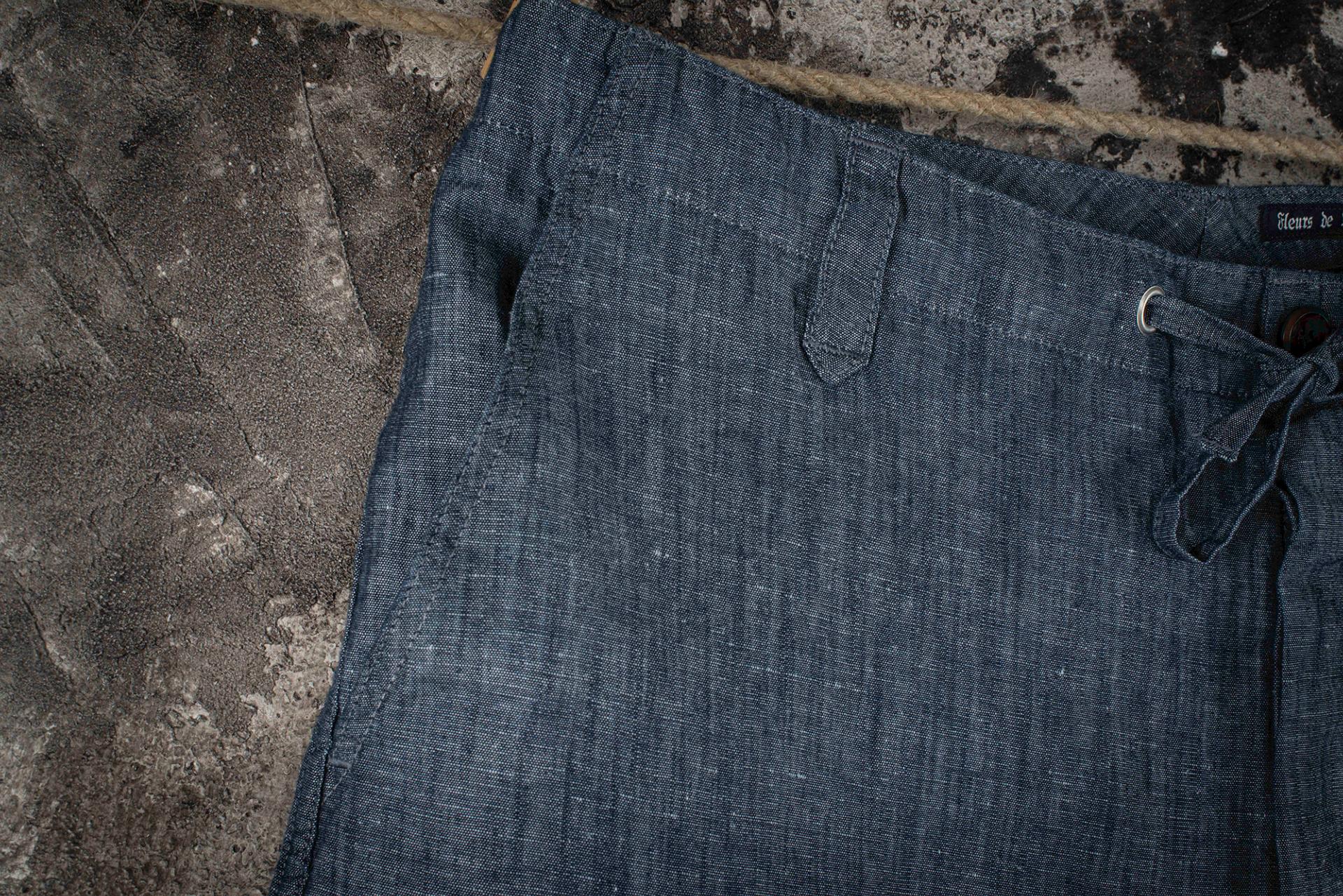 „LE NERVI“ Chambray – Französische Workwear Hose
