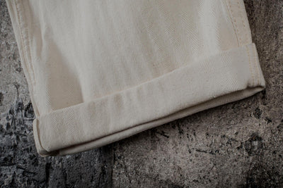 "LE NERVI" HBT Naturel – French Workwear Trousers