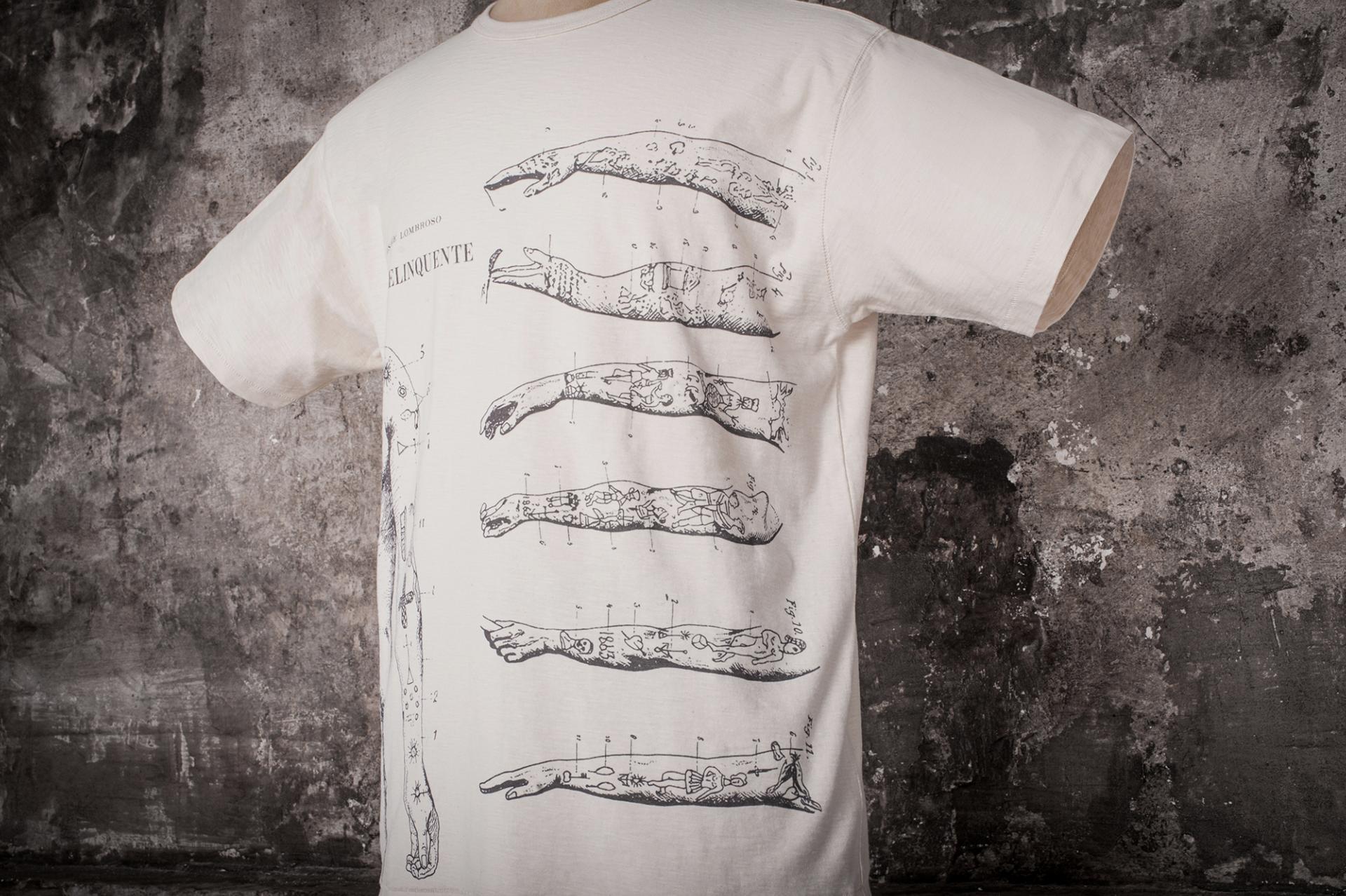 TRICOT CRIMINAL TATTOO "CESARE LOMBROSO"