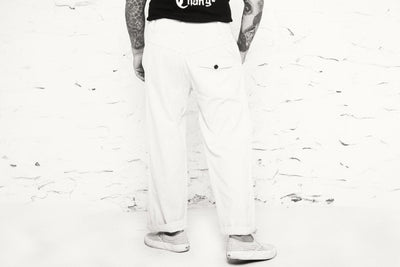 "LE NERVI" HBT Naturel – French Workwear Trousers