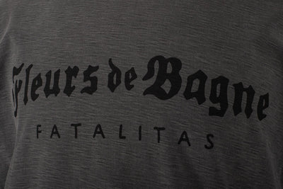 LE TRICOT FLEURS DE BAGNE "Fatalitas" Old Black