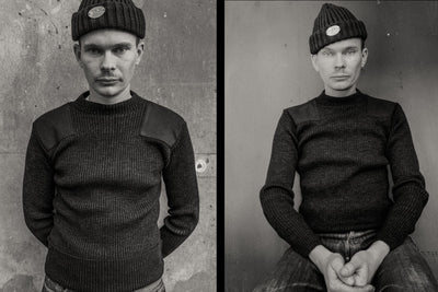 THE INDIGO COMMANDO SWEATER