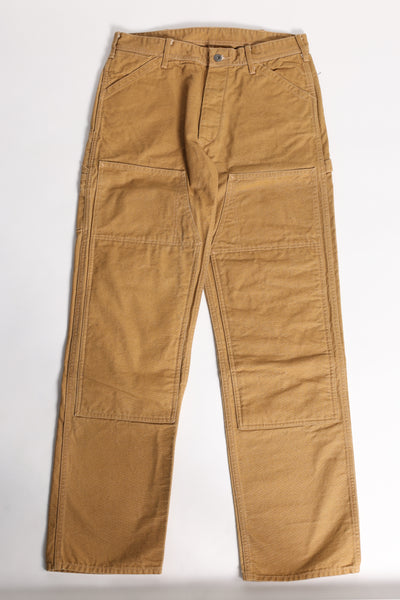 W-KNEE PAINTER PANTS BRN