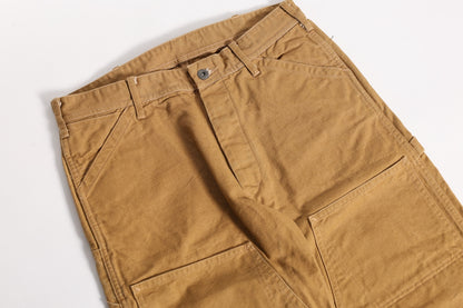 W-KNEE PAINTER PANTS BRN