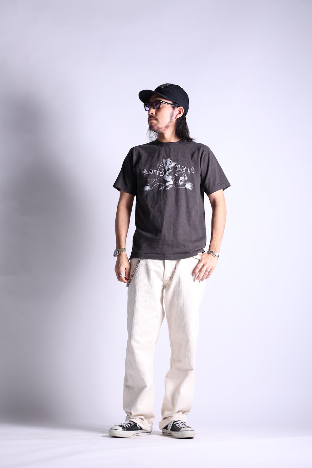 V.PT.TEE.26-02 VINTAGE BLACK