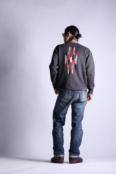 NGT NATIVE CARDIGAN CHARCOAL