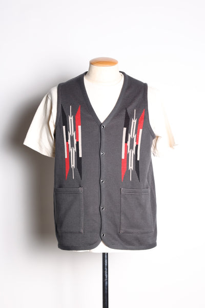 NGT NATIVE VEST CHARCOAL