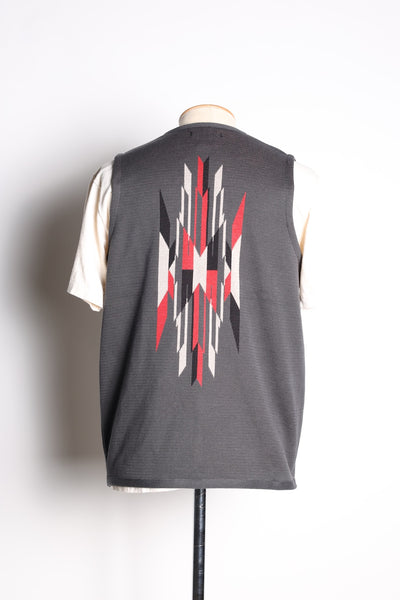 NGT NATIVE VEST CHARCOAL