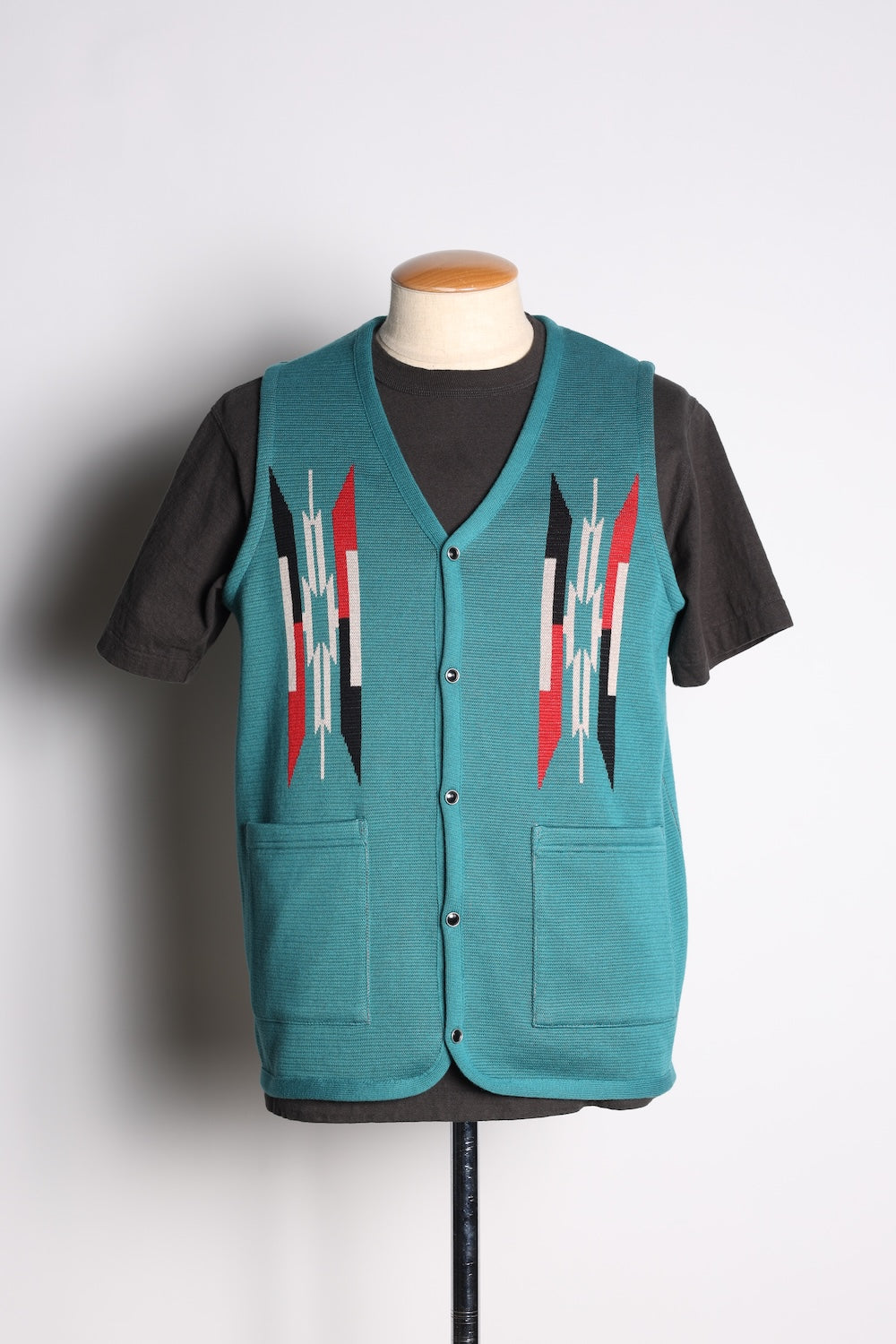 NGT NATIVE VEST TURQUOISE