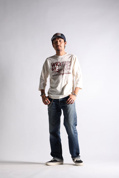 VINTAGE FOOTBALL TEE-1: WR´S 69