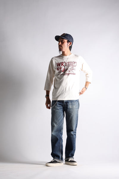 VINTAGE FOOTBALL TEE-1: WR´S 69