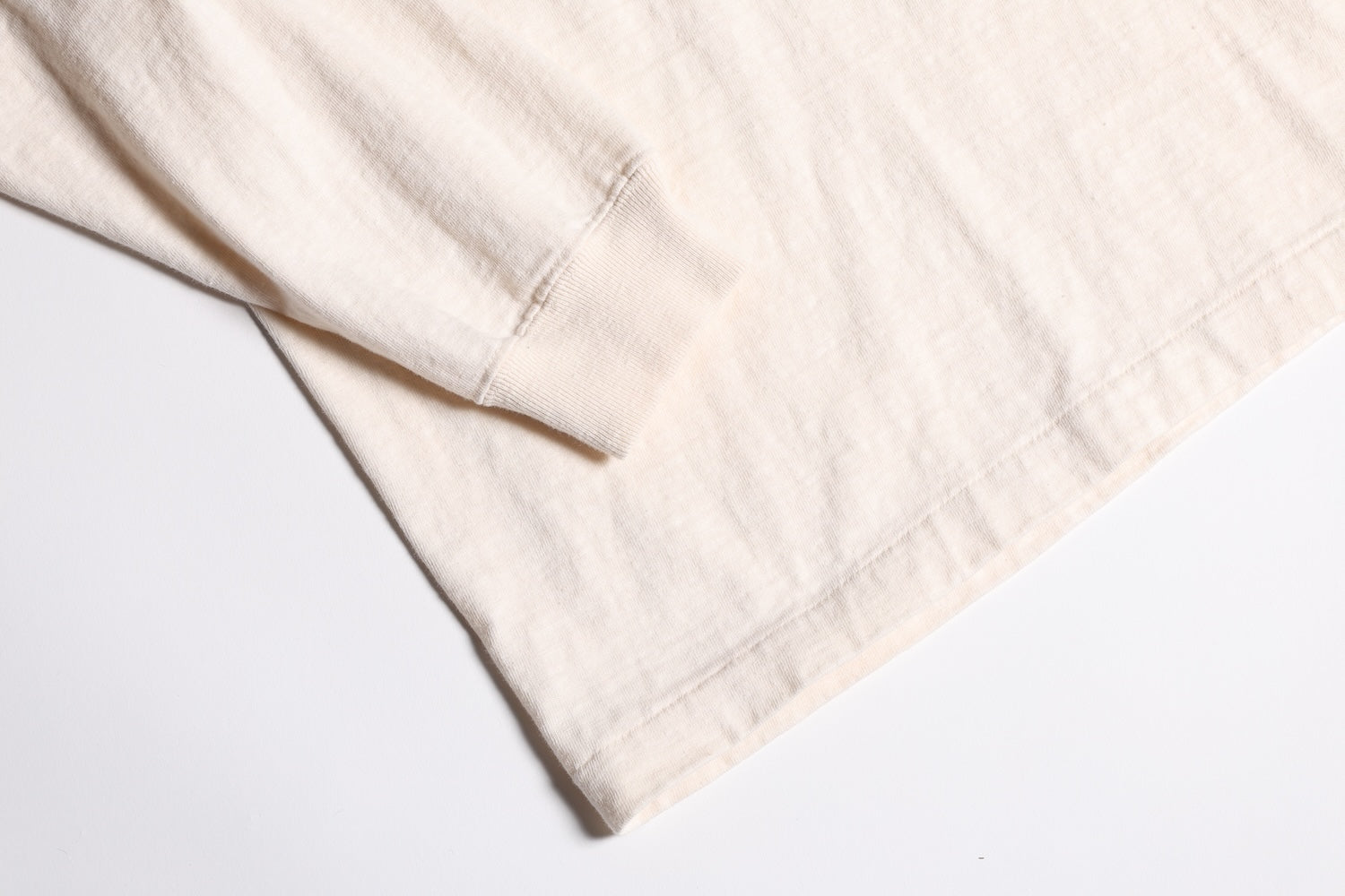 VINTAGE PRINT LONG TEE.26-01 VINTAGE CREAM