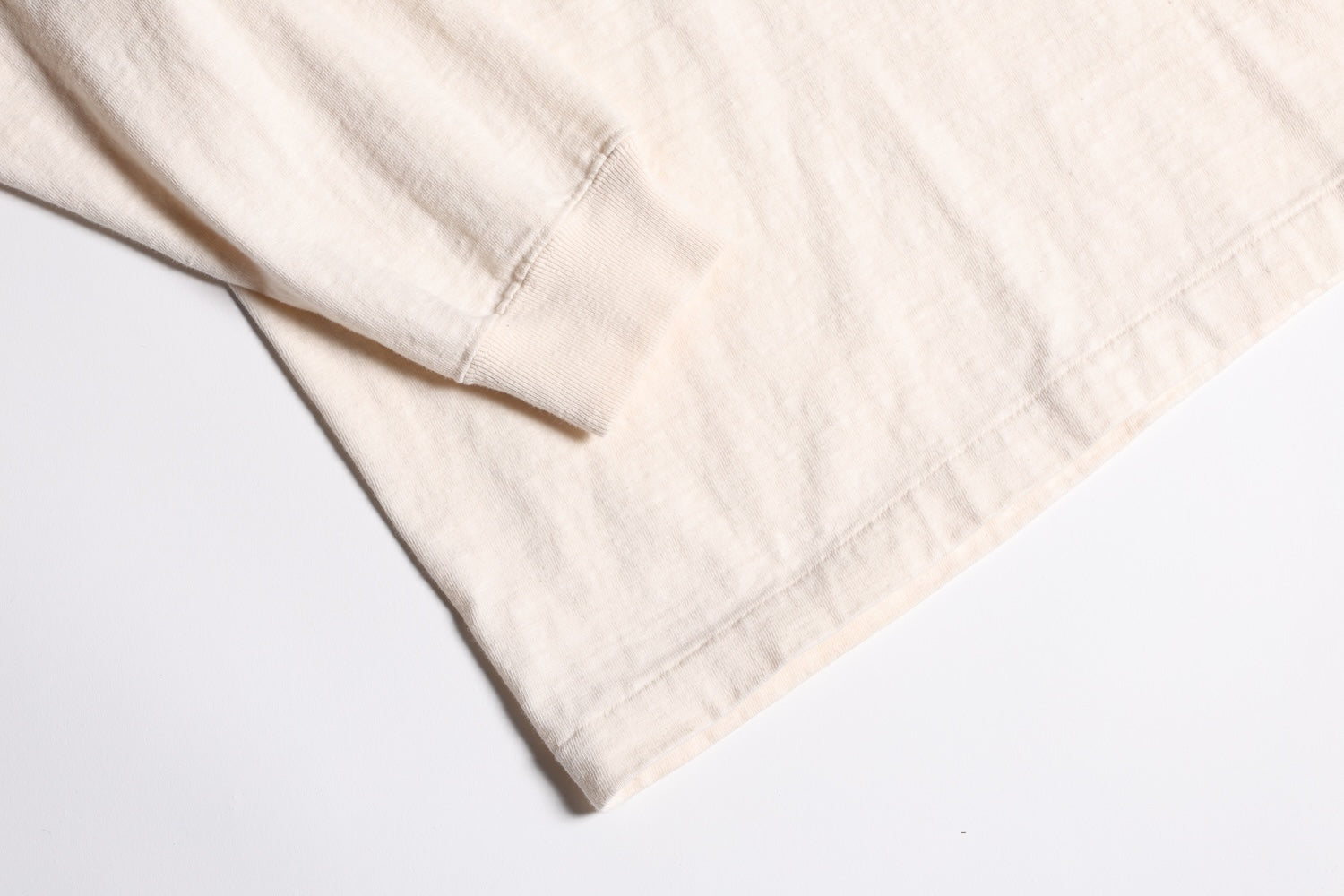 VINTAGE PRINT LONG TEE.26-01 VINTAGE CREAM