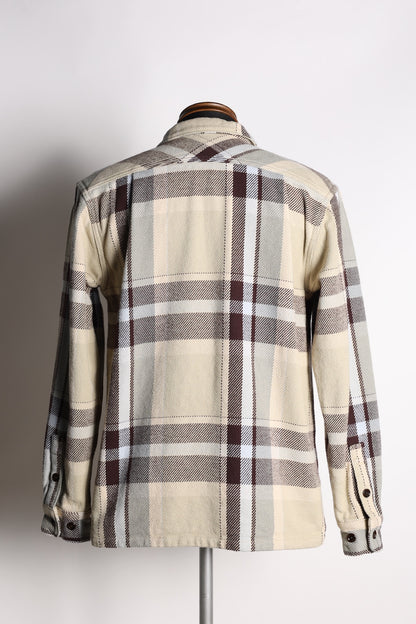 OPEN WIND SHIRTS H.BRN/CHK