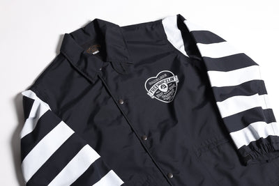 SUPPLEX CYCLE WINDBREAKER BORDER SLEEVE BLACK