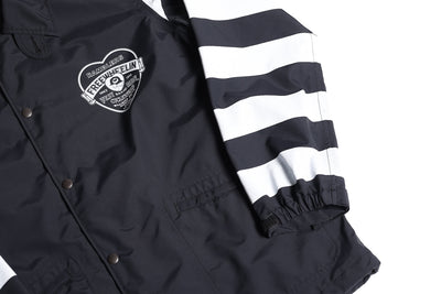 SUPPLEX CYCLE WINDBREAKER BORDER SLEEVE BLACK