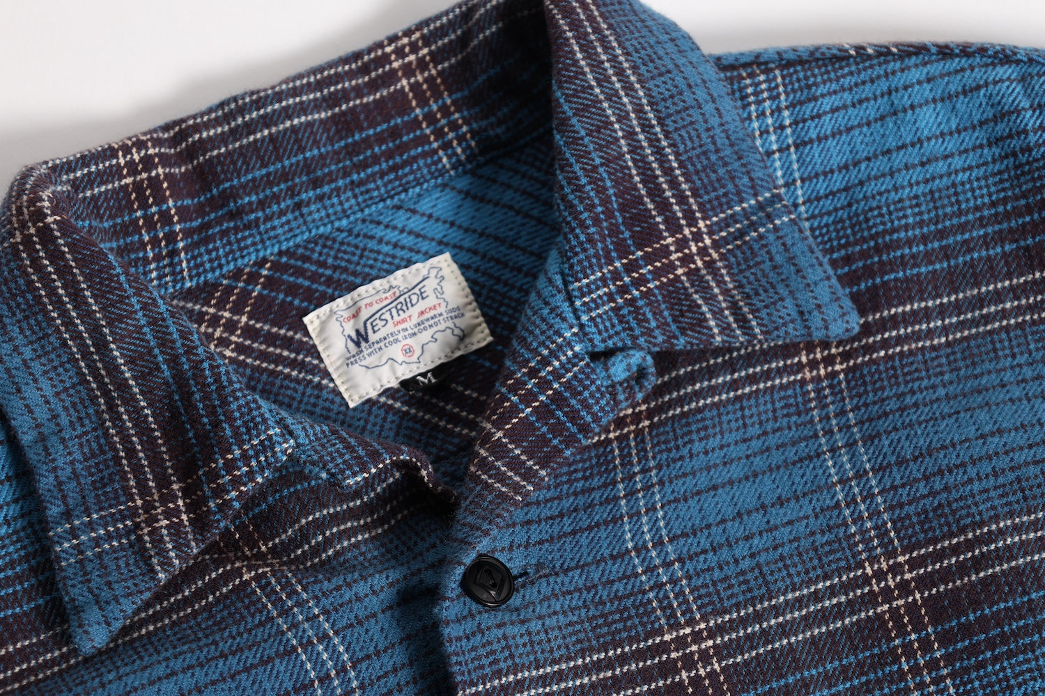 NAVY WORK SHIRTS BLUE CHK