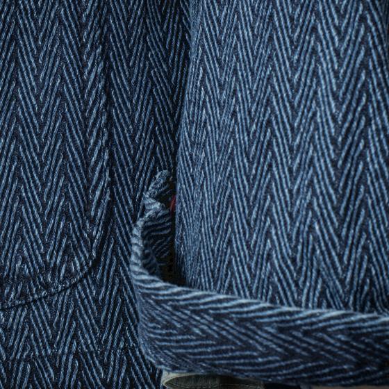 VESTE DE TRAVAIL "Le Bourgeron" – Sashiko Indigo