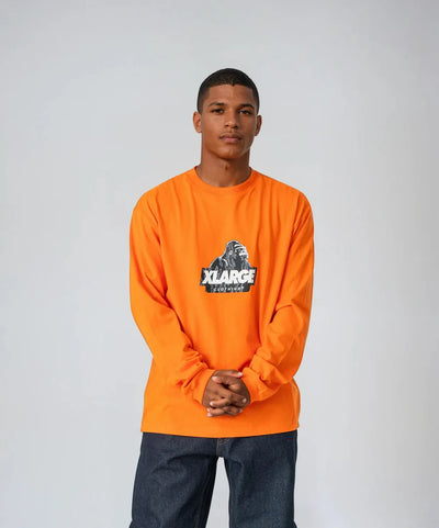 URBAN LOGO L/S Tee – Orange