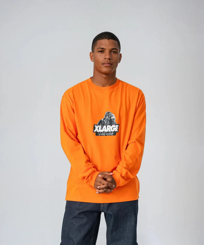 URBAN LOGO L/S Tee – Orange