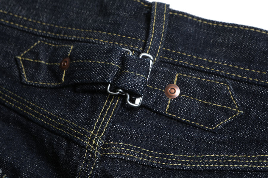 WAIST OVERALLS Dirt Denim Lot. 1604