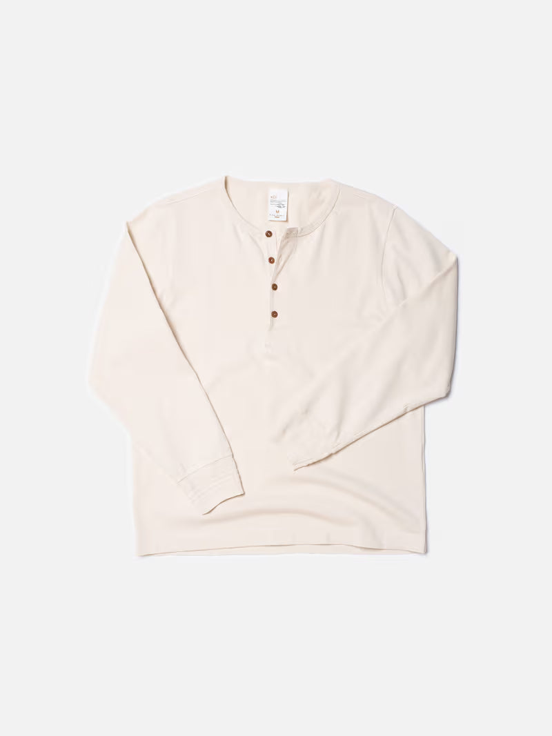 LS HENLEY ECRU