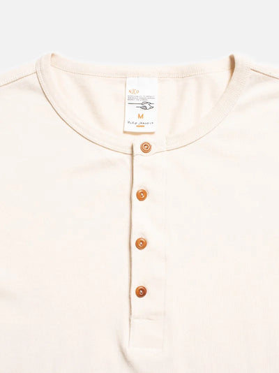 LS HENLEY ECRU