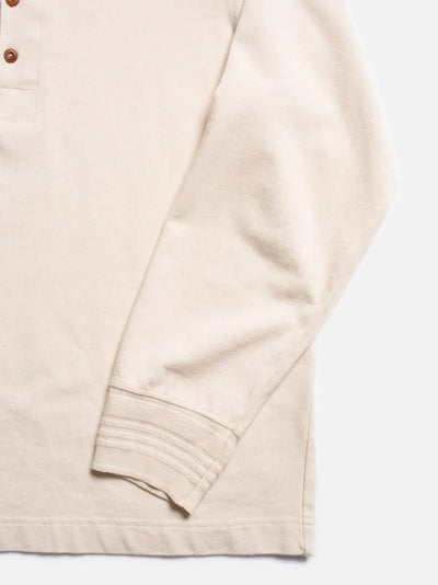 LS HENLEY ECRU