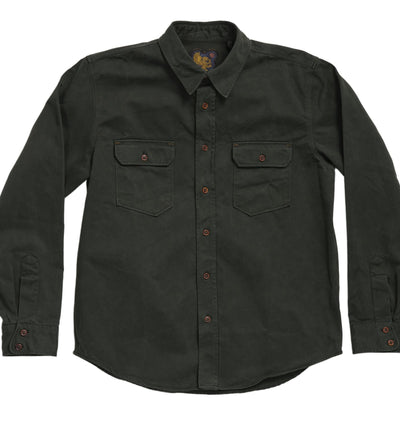 ALAMO SHIRT – Cotton Twill, Greek Pitch