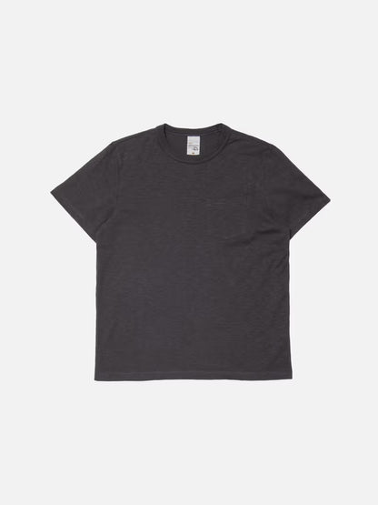 Roy Heavy Slub T-Shirt Antracite
