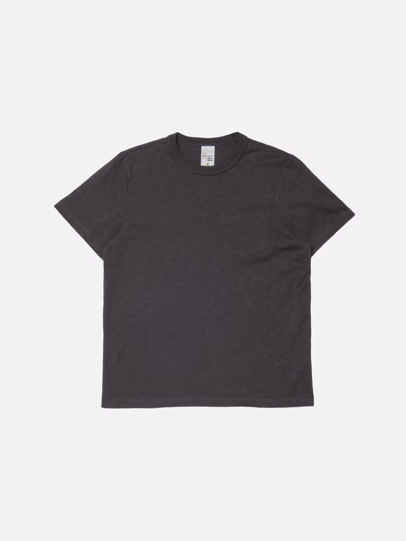 Roy Heavy Slub T-Shirt Antracite