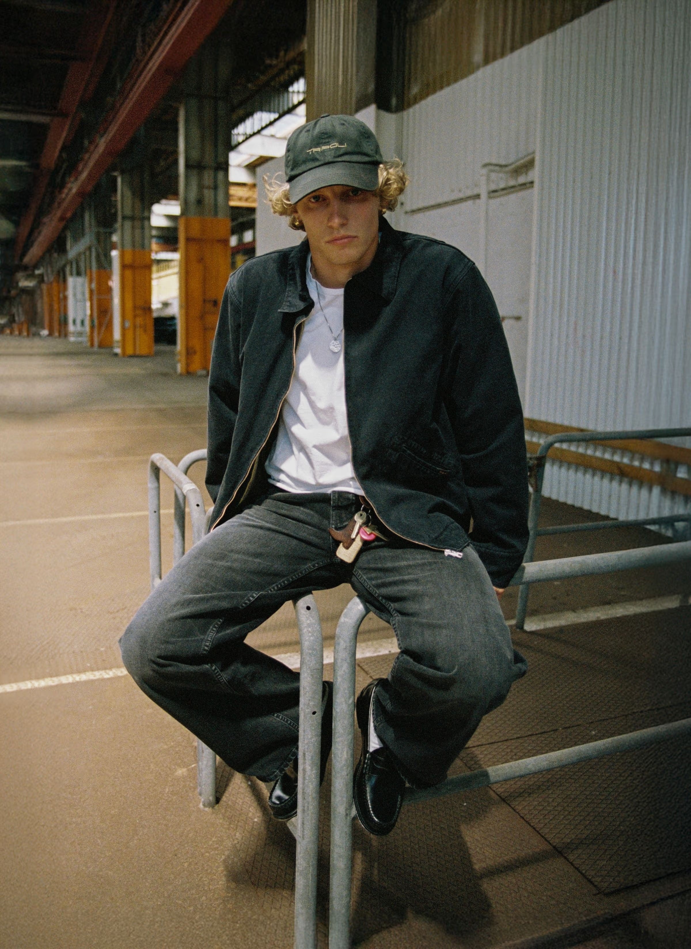 BLAKE ZIP JACKET DUCK CANVAS