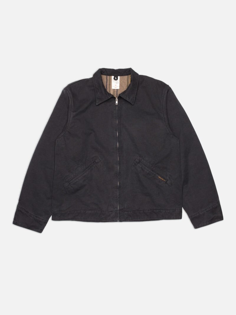 BLAKE ZIP JACKET DUCK CANVAS