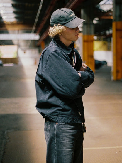 BLAKE ZIP JACKET DUCK CANVAS