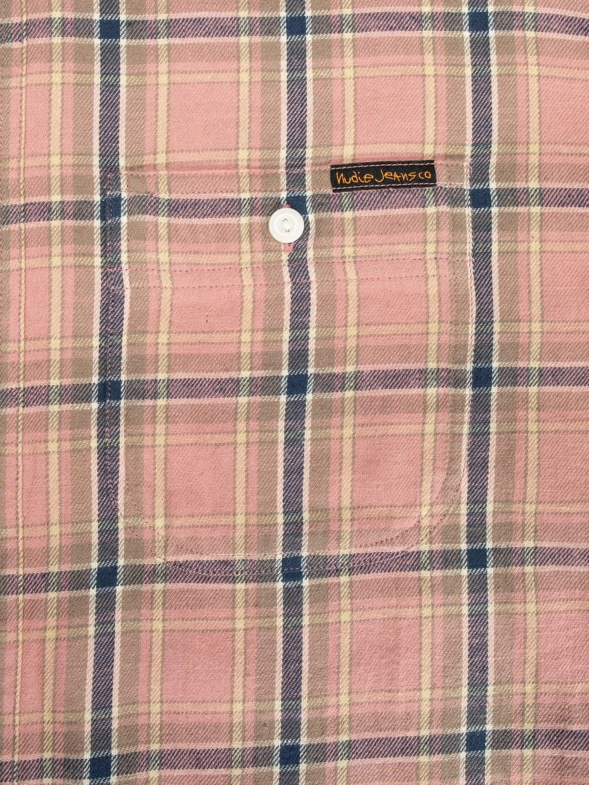 JULIAN WORKER SHIRT Checked-Dusty Pink