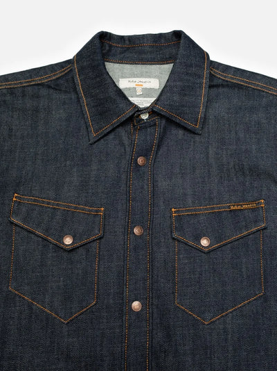 GUNNAR DENIM SHIRT DRY STREAKY