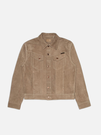 WILLY SUEDE JACKET MUD