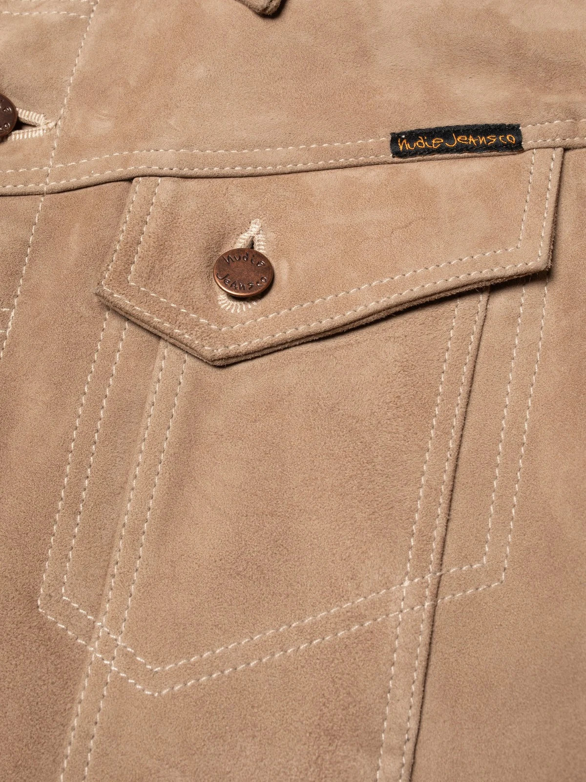 WILLY SUEDE JACKET MUD