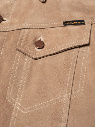 WILLY SUEDE JACKET MUD