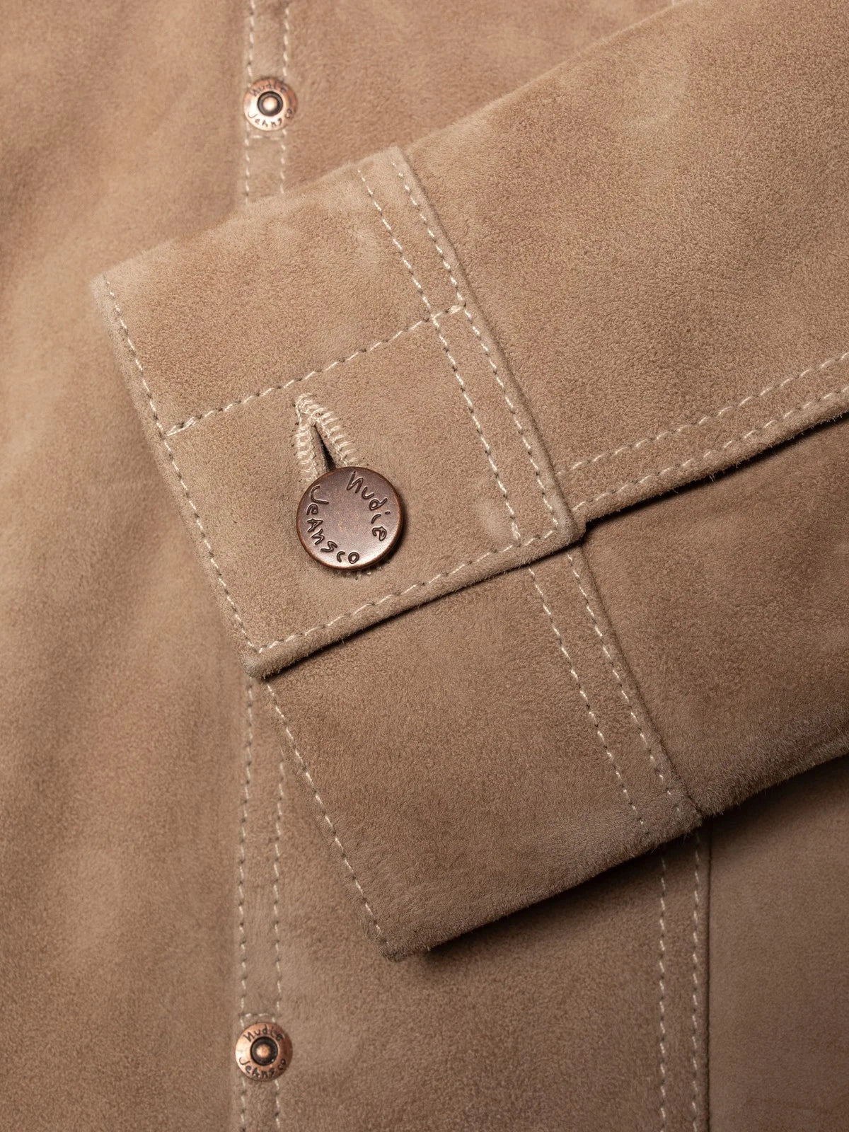 WILLY SUEDE JACKET MUD