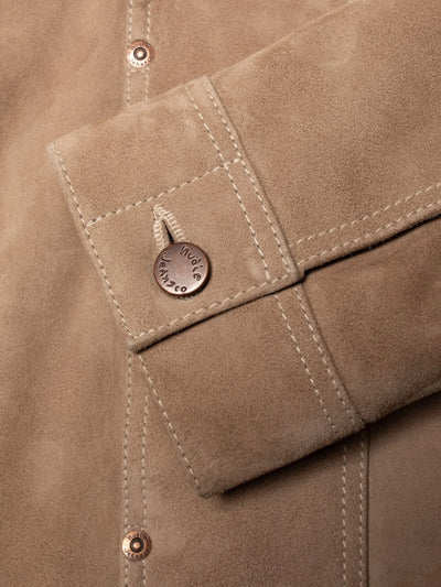 WILLY SUEDE JACKET MUD