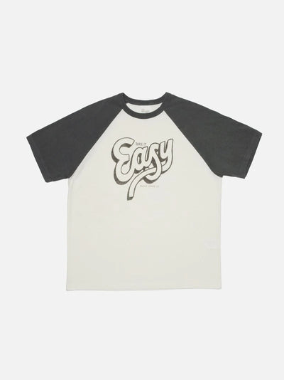 ROY RAGLAN T-SHIRT-Take It Easy – Vintage Raglan with faded look
